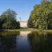 Arcibiskupský zámek v Kroměříži a Podzámecká zahrada na skutečné archivní fotografii