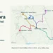 Mapa pěti tras na Lysou horu z Ostravice, Malenovic a Krásné. Každou trasu lze v článku otevřít přímo v Mapy.com.