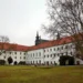 Mendelovo muzeum v augustiniánském opatství na Starém Brně; skutečná archivní fotografie
