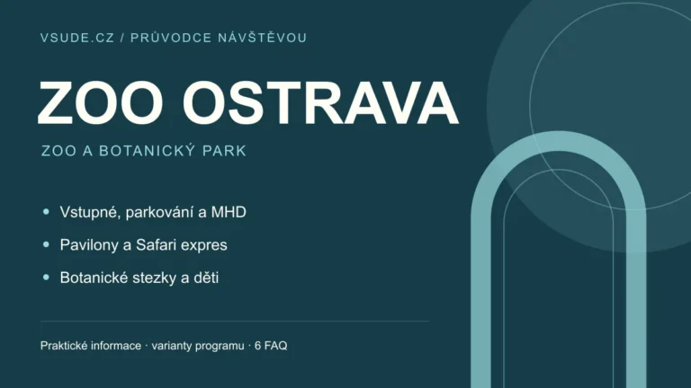 Redakční grafika: Zoo OSTRAVA, vstupné, doprava a program návštěvy