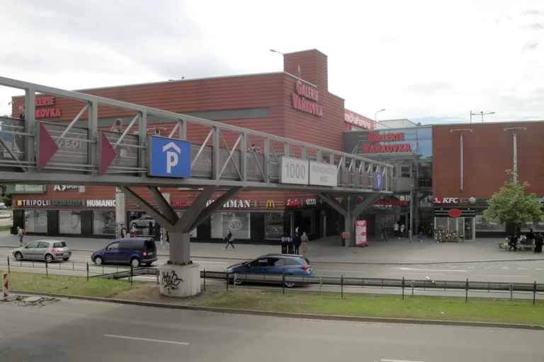 Galerie Vaňkovka v Brně; skutečná archivní fotografie