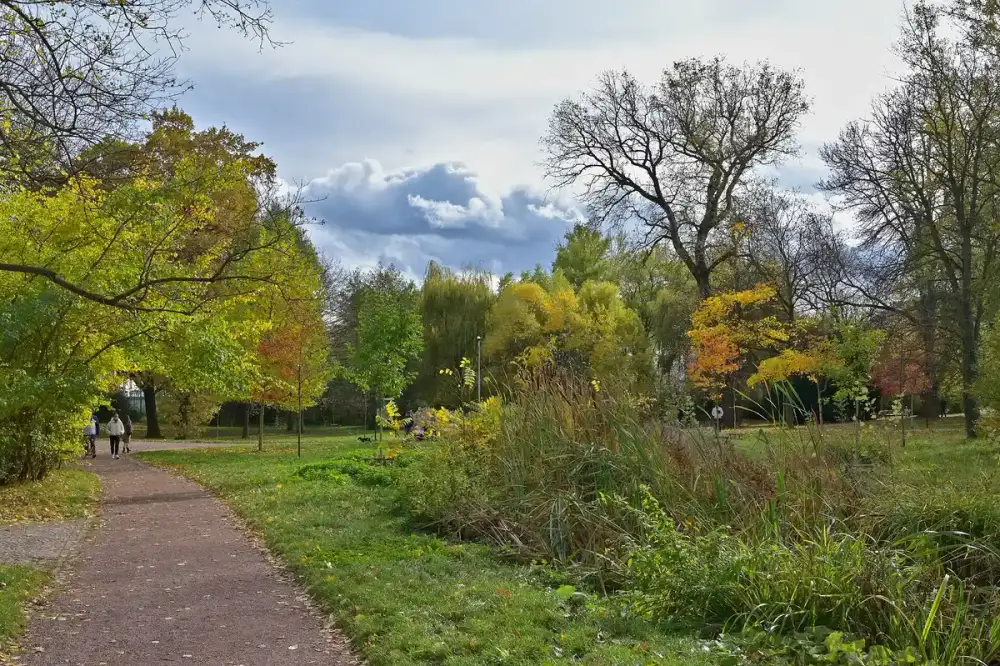 Park Lužánky v Brně, archivní fotografie z roku 2025